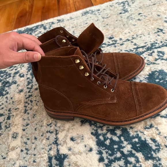 Parkhurst CF Tannery Brown Suede Richmond Boot MiUSA - Picture 7 of 8